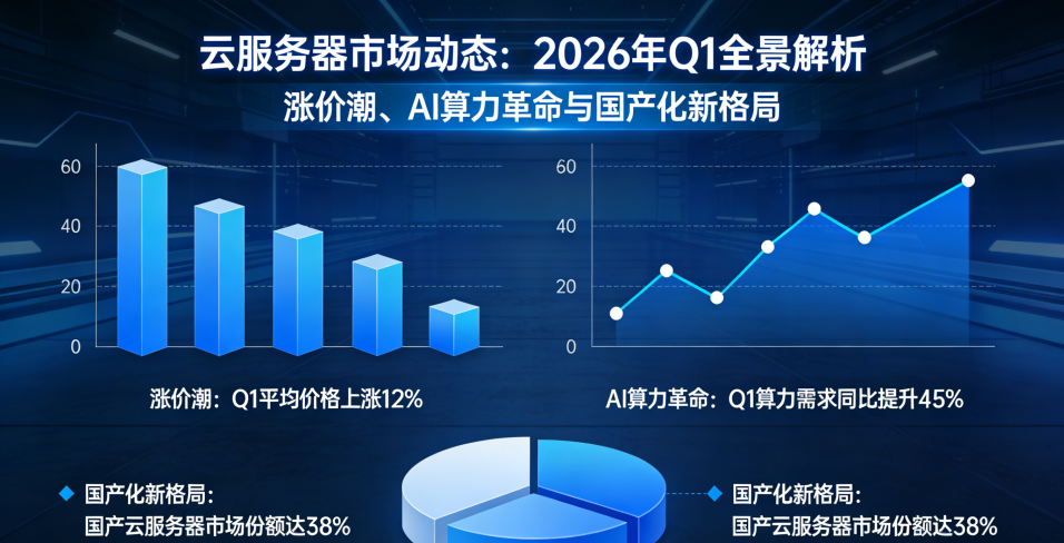 图片[1]-云服务器市场动态：2026 年 Q1 全景解析 —— 涨价潮、AI 算力革命与国产化新格局-峦穗资源 - 免费商用字体下载 - 网站模板下载 - 建站教程